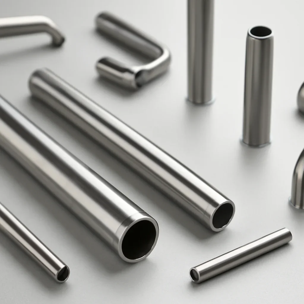 Semiconductor Precision Tubing Case Study components staged for inspection and production planning