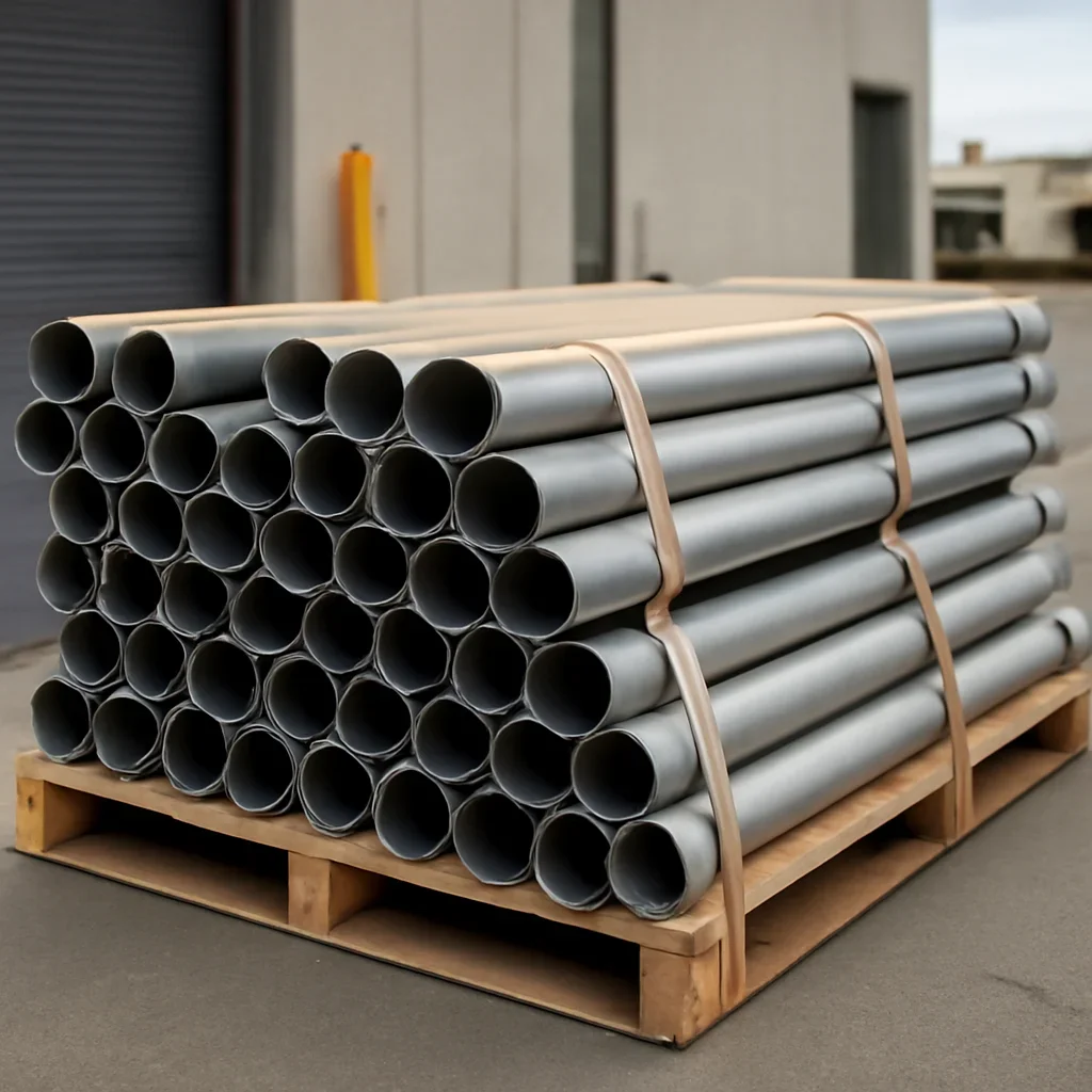 Custom tubular parts prepared for delivery to Oakland, CA manufacturing teams