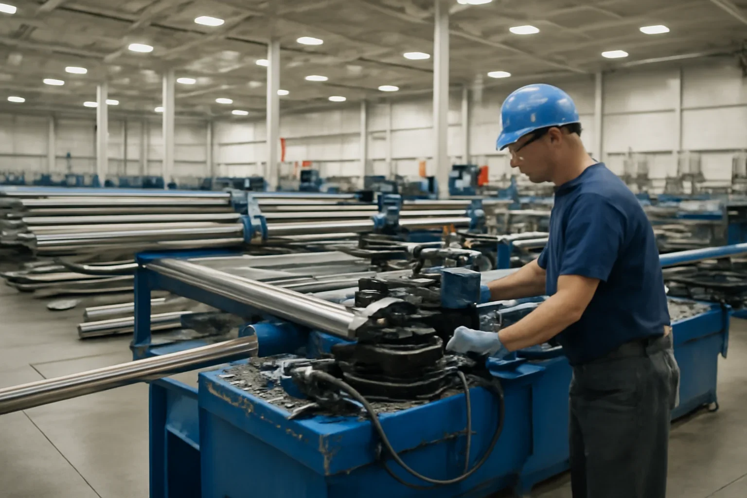 High-Volume Production work in a Bay Area tube fabrication environment