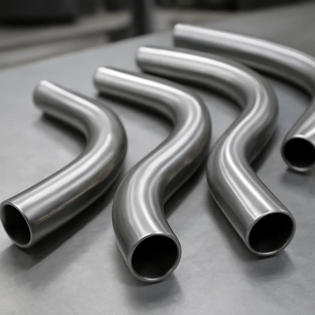 Roll Bending components staged for inspection and production planning