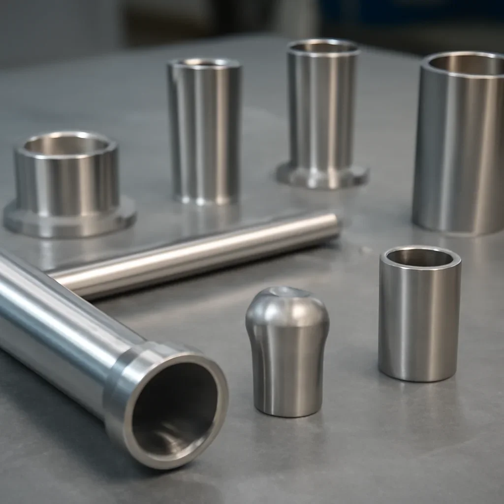 Finishing Services components staged for inspection and production planning