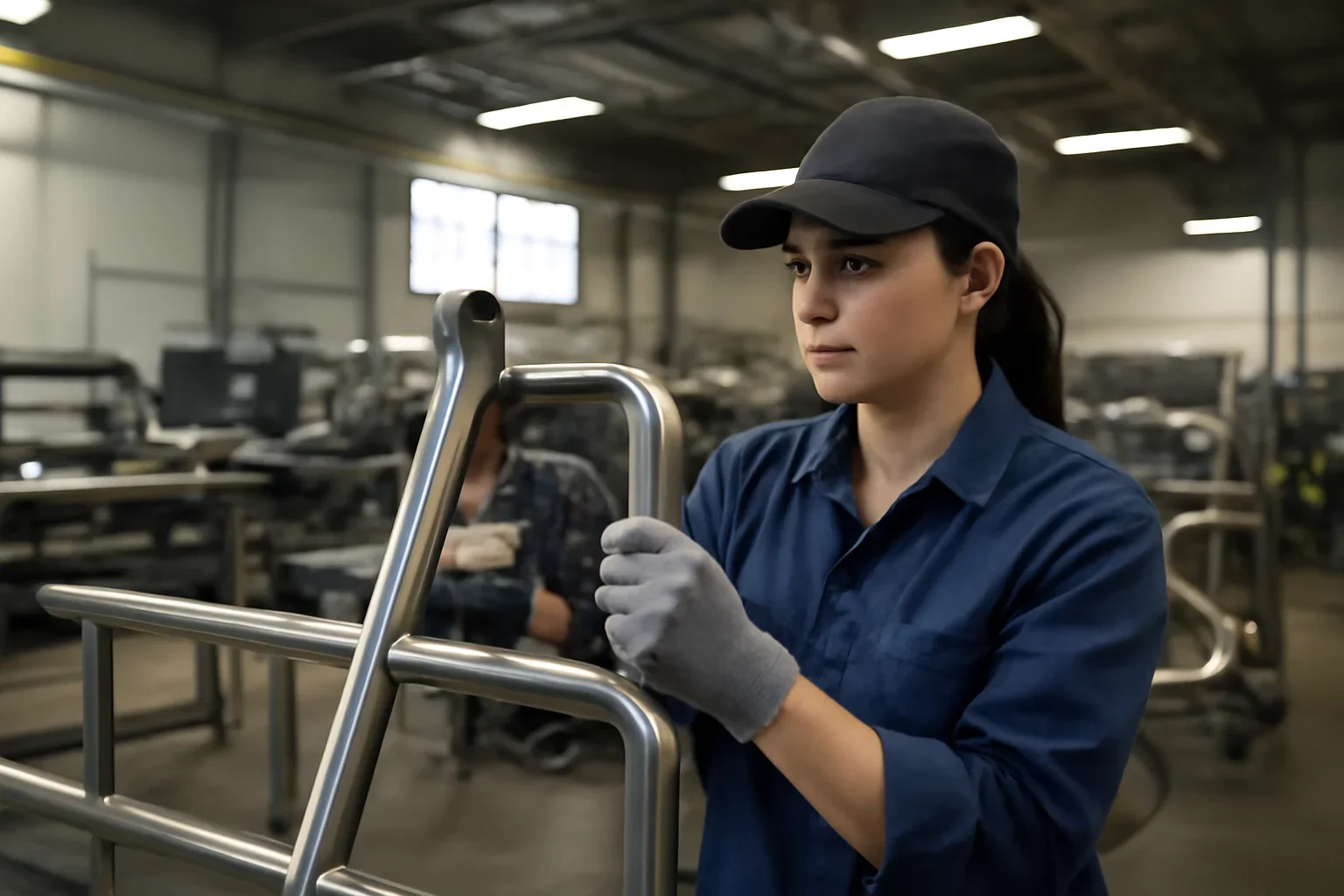 Tube Assembly work in a Bay Area tube fabrication environment