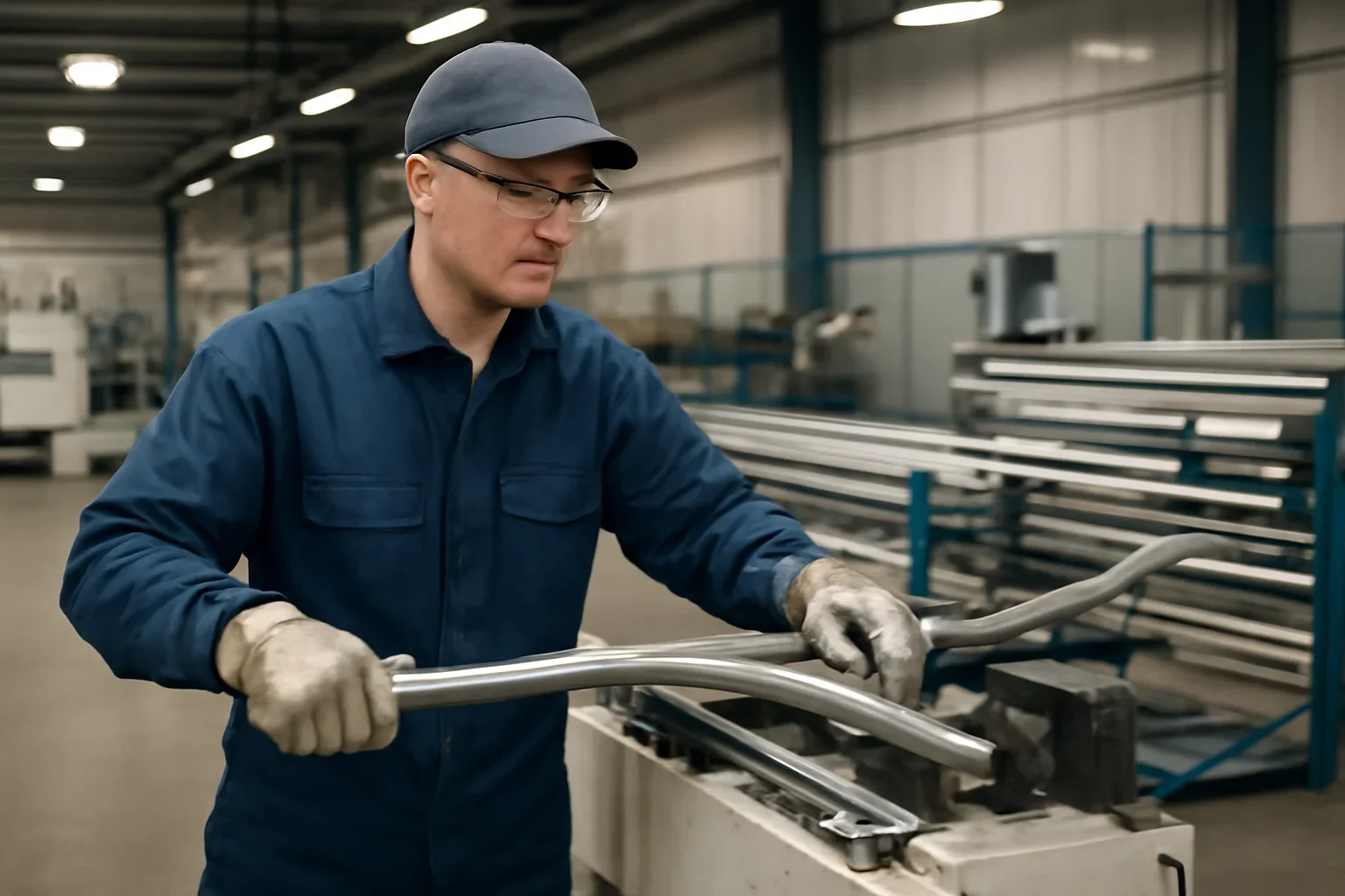 OEM Tube Manufacturing work in a Bay Area tube fabrication environment
