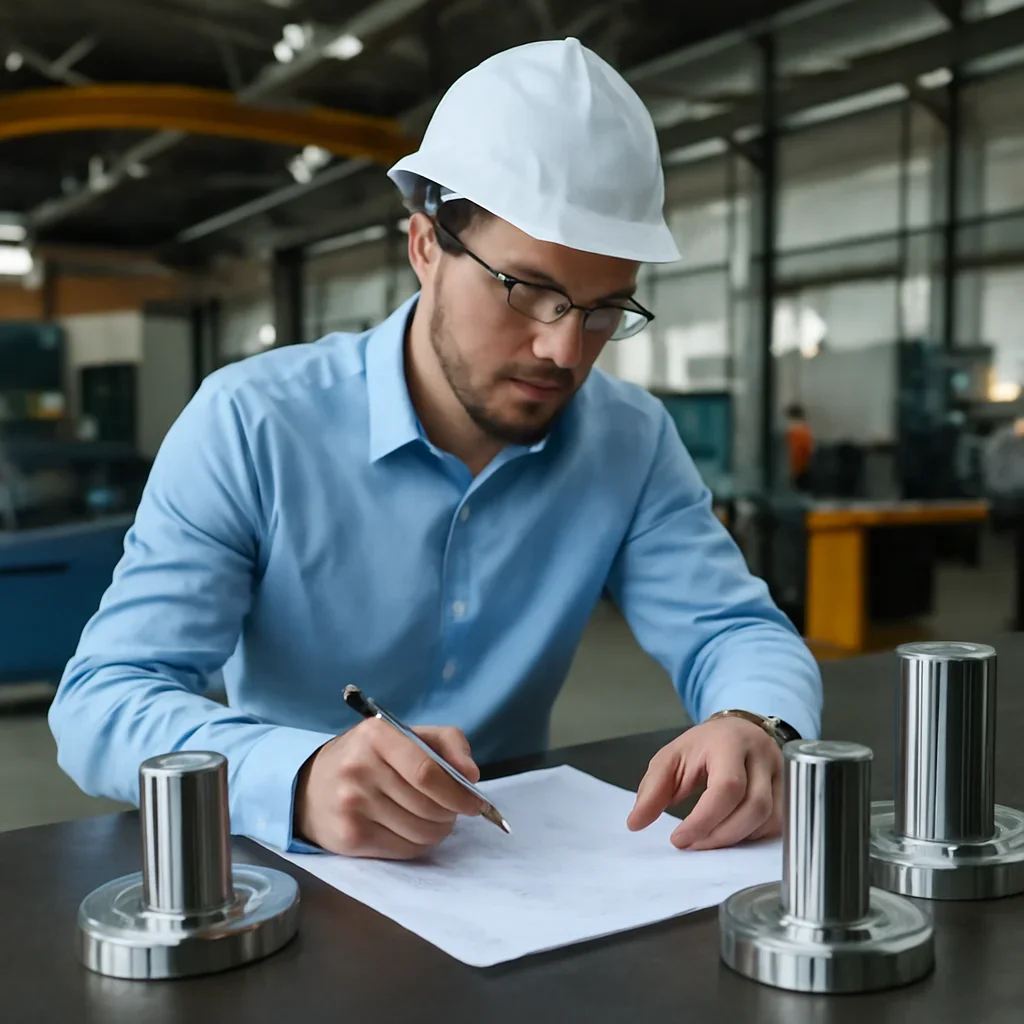 Engineering review and finished parts for rfq & engineering support production planning
