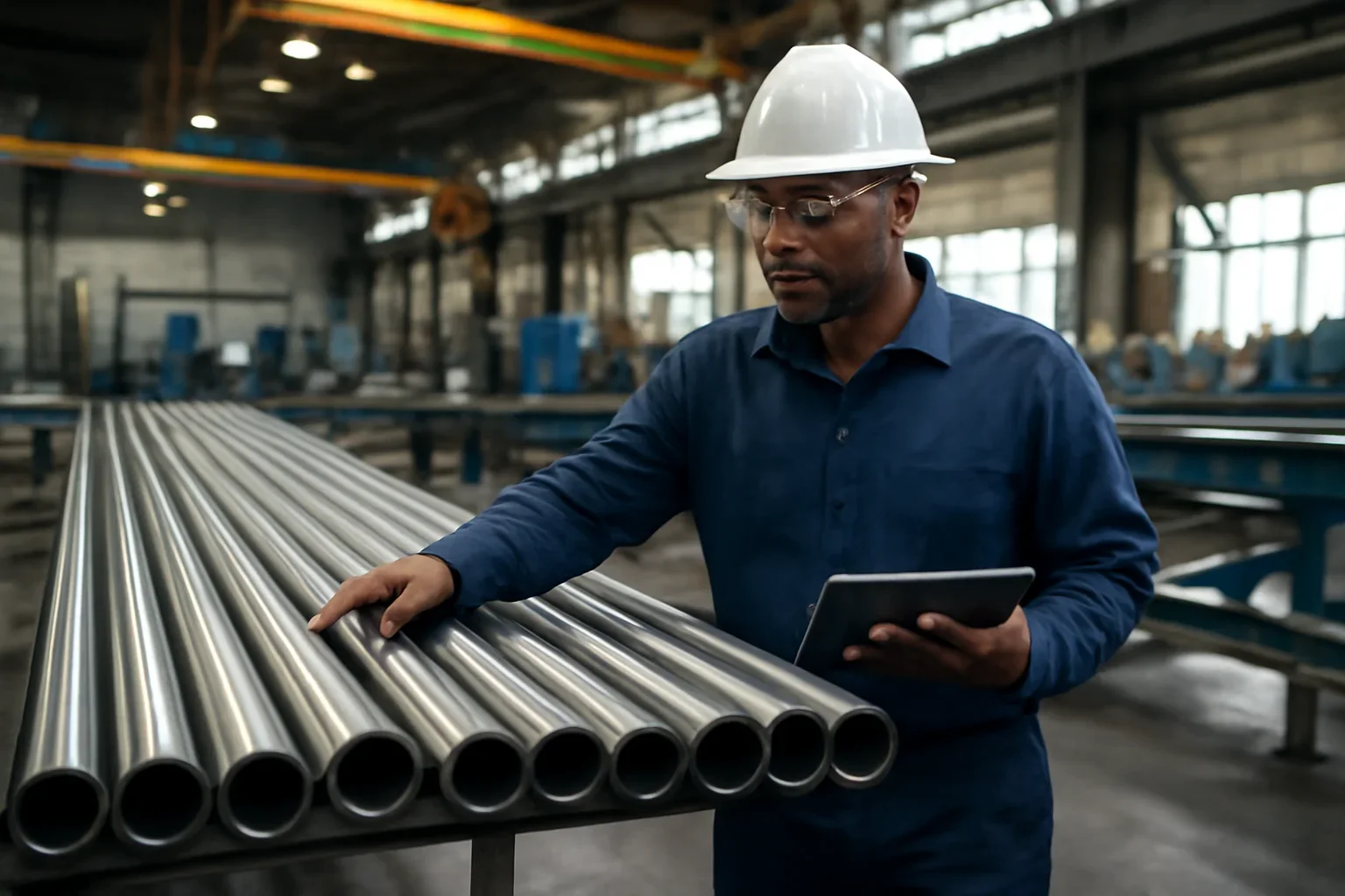 Supply Chain Continuity work in a Bay Area tube fabrication environment