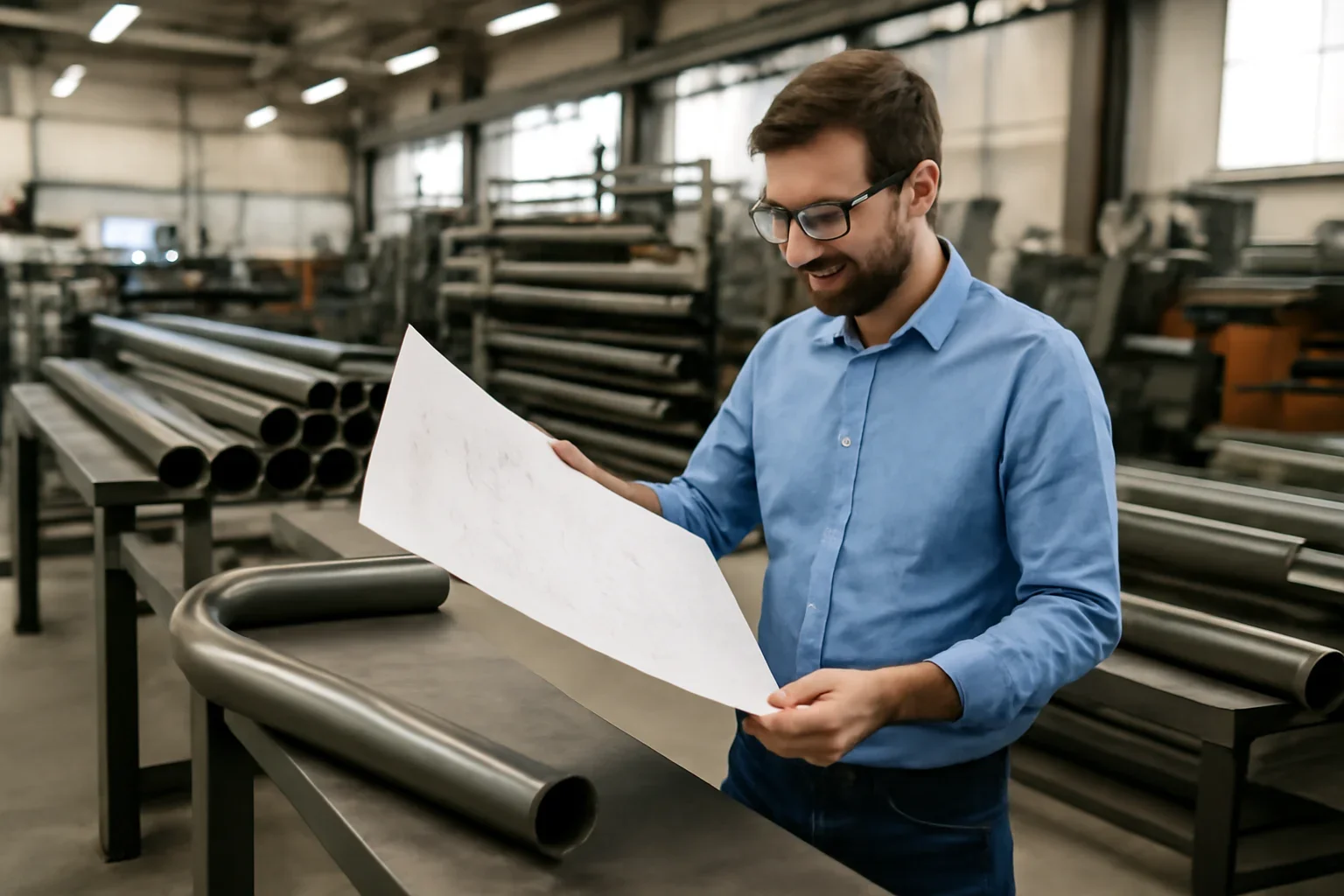 Design Guidelines work in a Bay Area tube fabrication environment