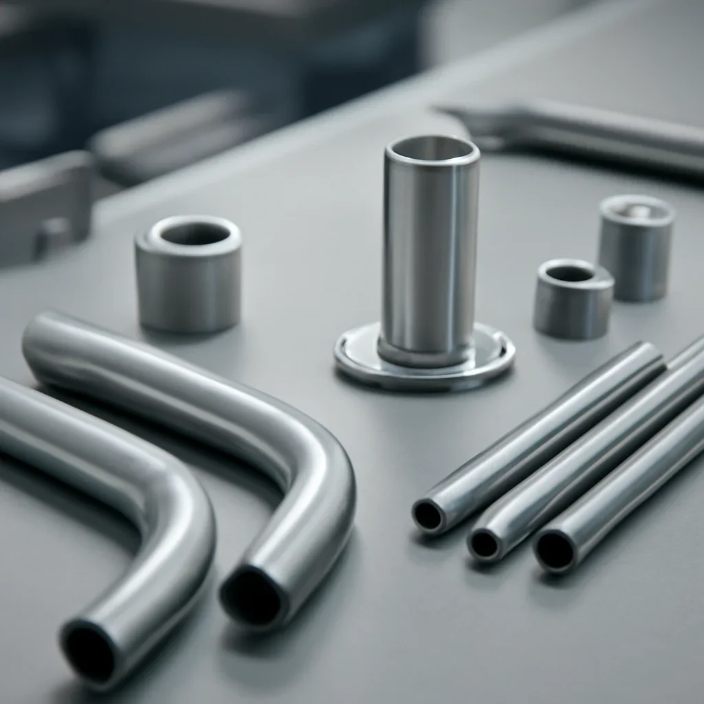 Prototype-to-Production Guide components staged for inspection and production planning