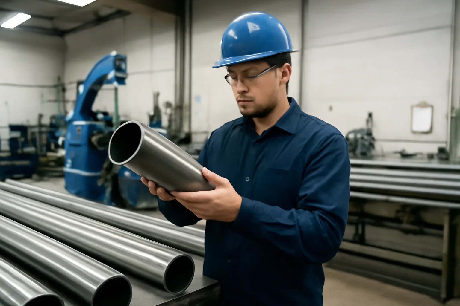 Quality Standards work in a Bay Area tube fabrication environment