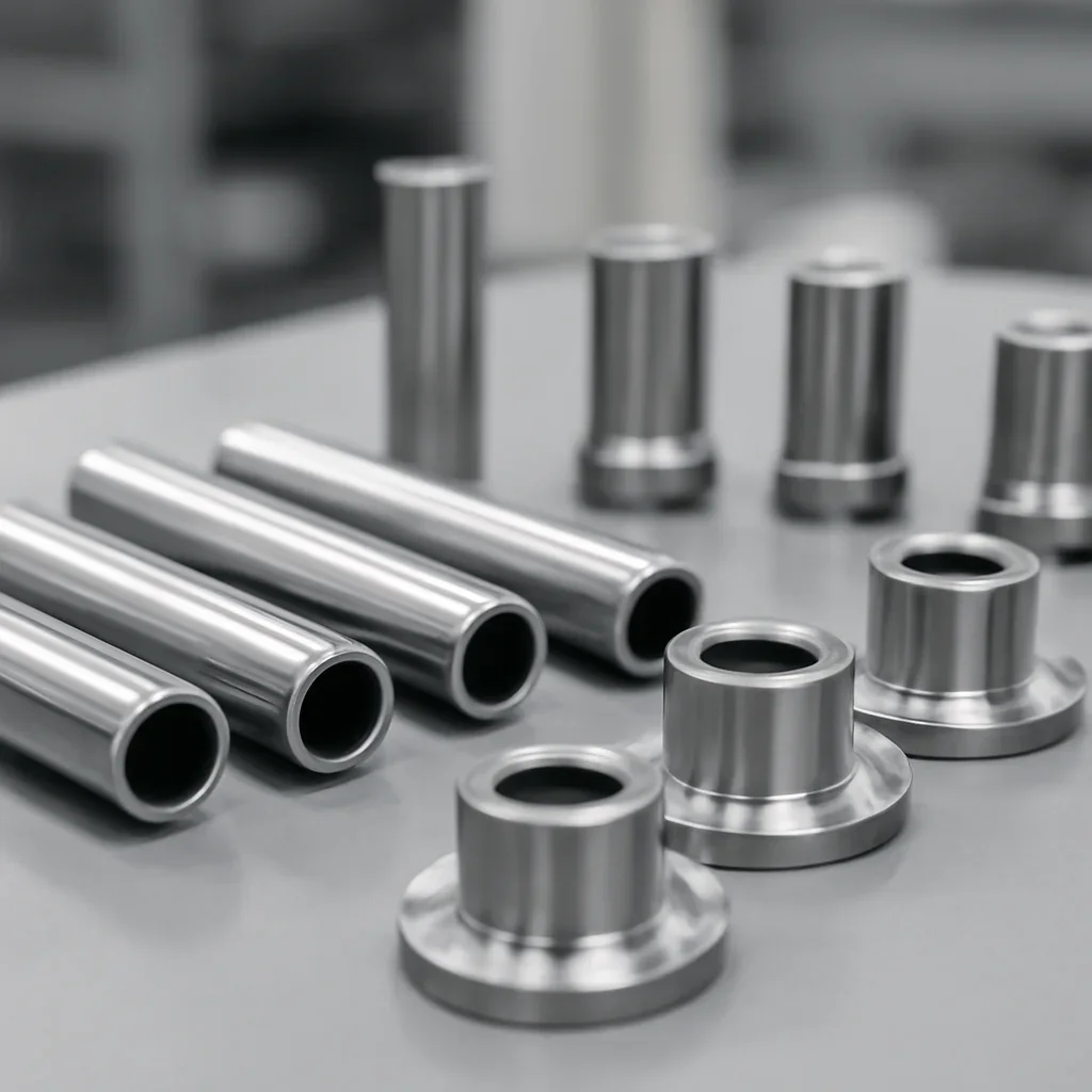 RFQ Checklist components staged for inspection and production planning