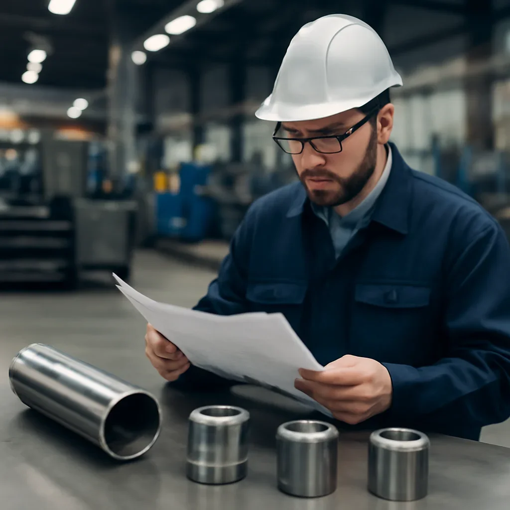 Engineering review and finished parts for samples & testing production planning